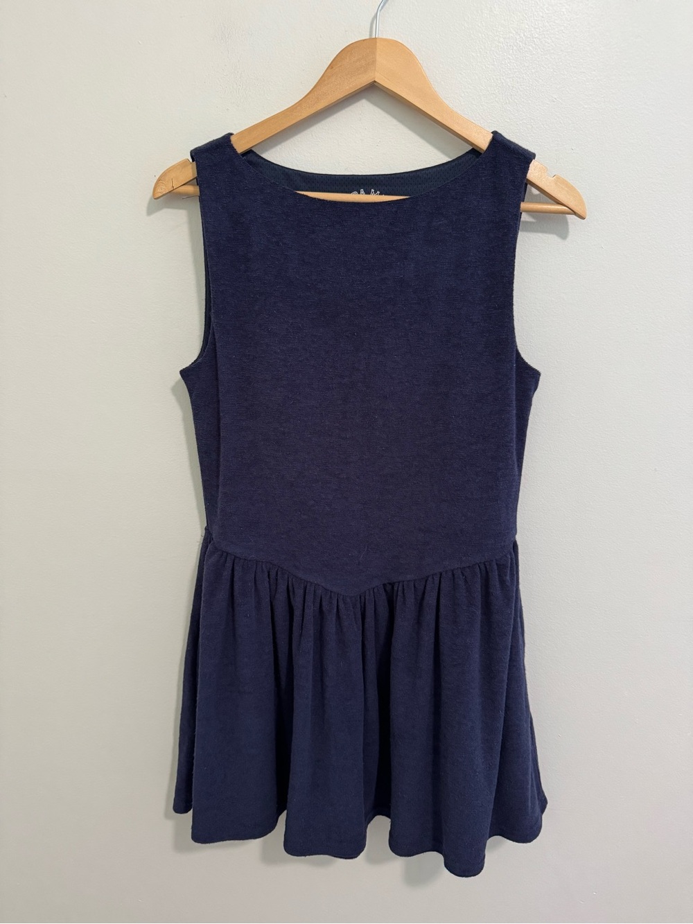 Sierra Madre Terrycloth Navy Golf Dress